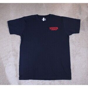 Stranger Things Netflix Embroidered Logo T-Shirt (L) - NEW W/OUT TAGS!